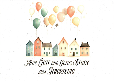 *verschiedene Postkarten „Geburtstag 1“