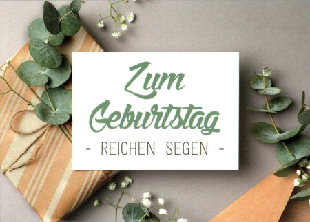 *verschiedene Postkarten „Geburtstag 1“