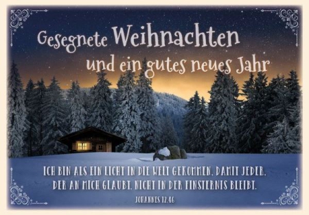 *verschiedene Postkarten „Weihnachten 2“