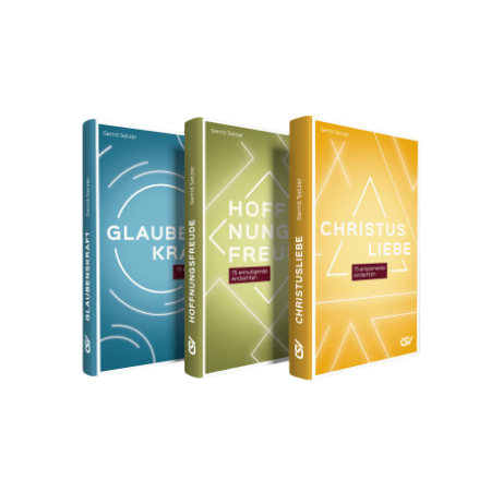 PAKET Glaubenskraft - Christusliebe - Hoffnungsfreude