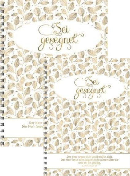 *Memoblock „Sei gesegnet“