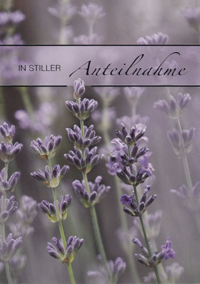 *Faltkarte „Trauer“ Lukas 22,32