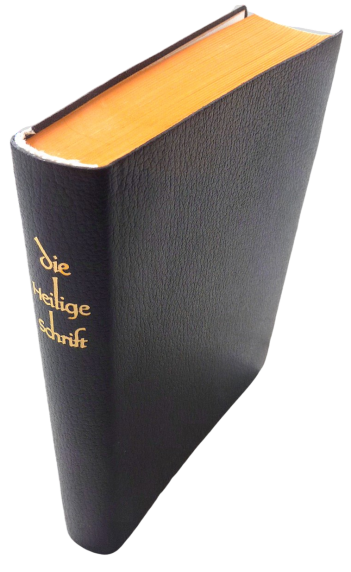 *Perlbibel Kunstleder, Orangeschnitt, 11,7 x 17 x 2,3 cm